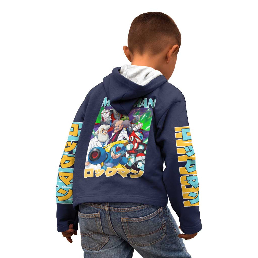 Mega Man Kid Hoodie Anime Style