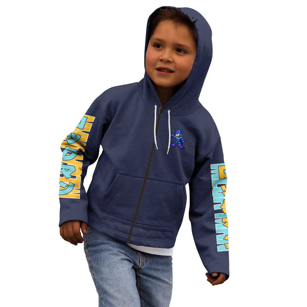 Mega Man Kid Hoodie Anime Style