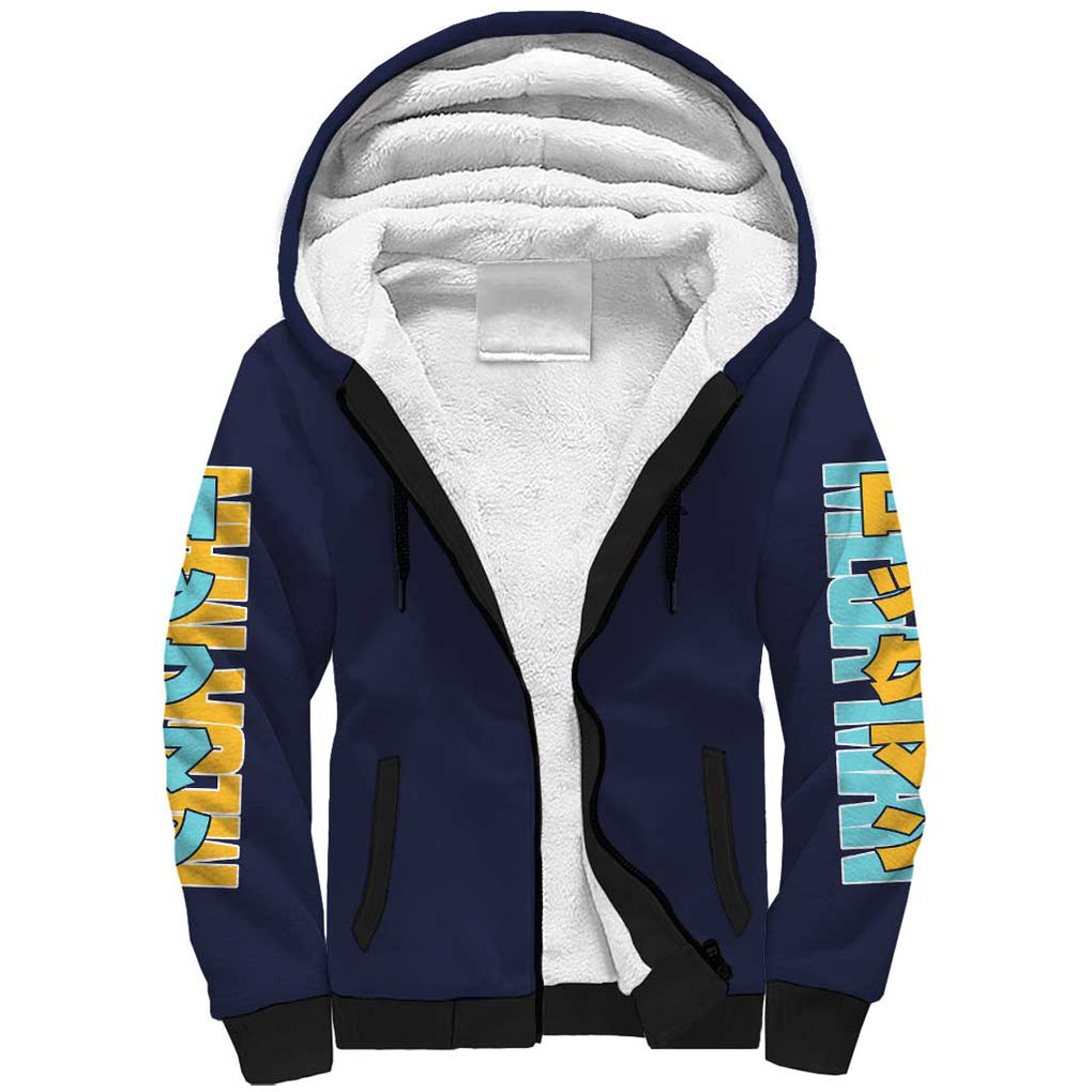 Mega Man Sherpa Hoodie Anime Style