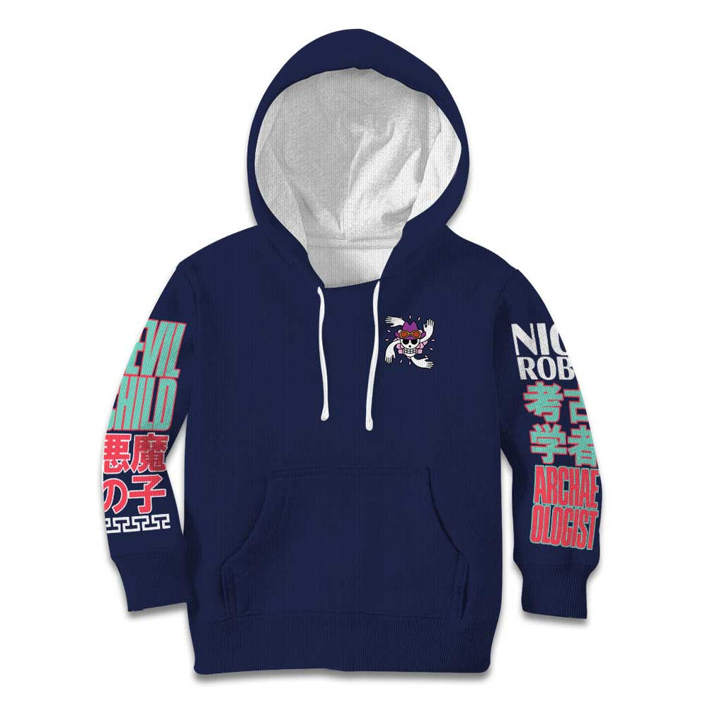 Nico Robin V2 One Piece Kid Hoodie Anime Style