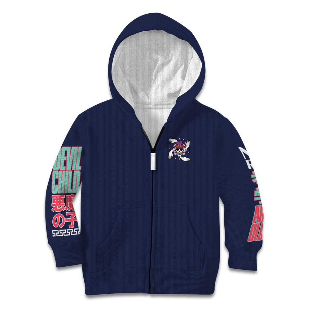 Nico Robin V2 One Piece Kid Hoodie Anime Style