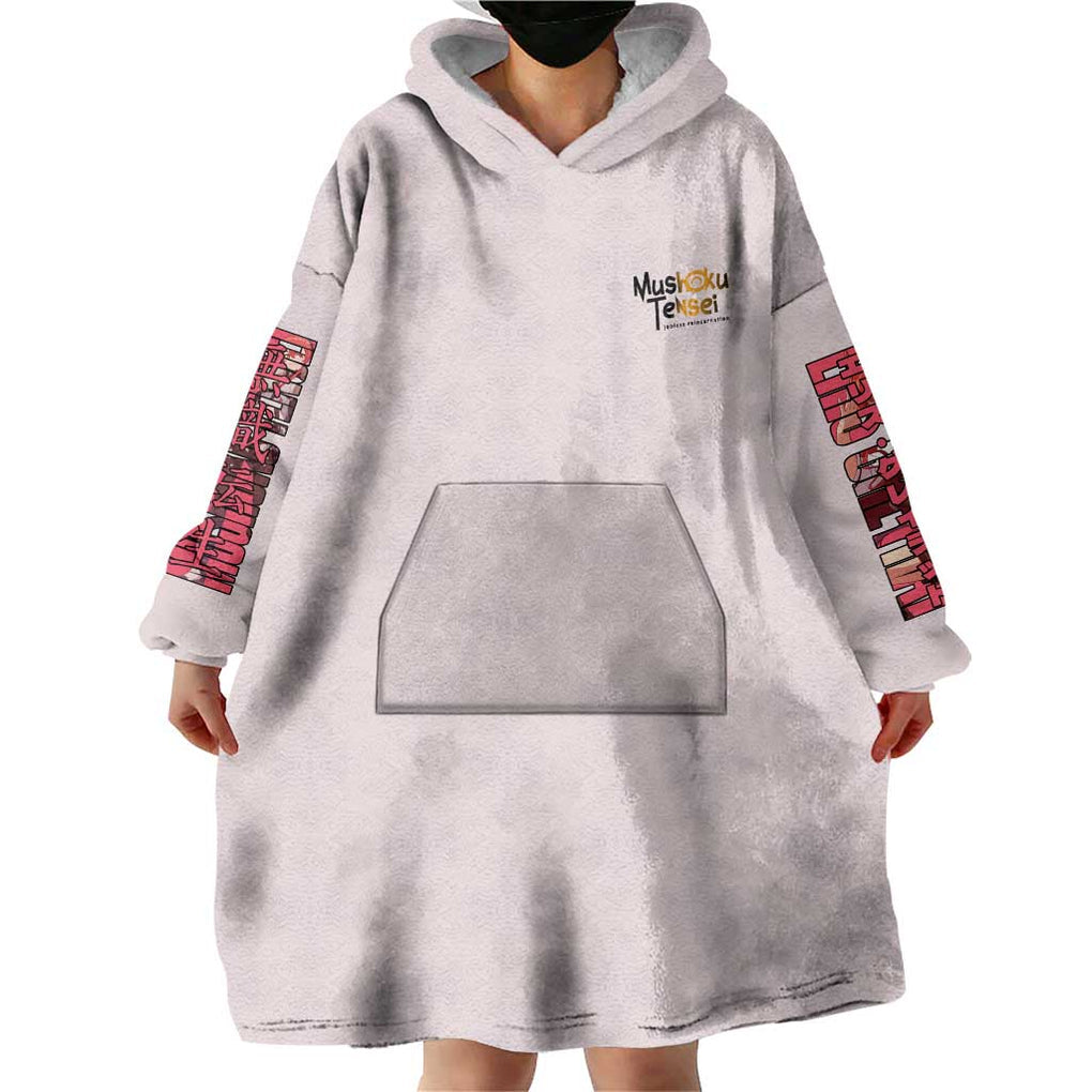Eris Boreas Greyrat Mushoku Tensei Wearable Blanket Hoodie Anime Style