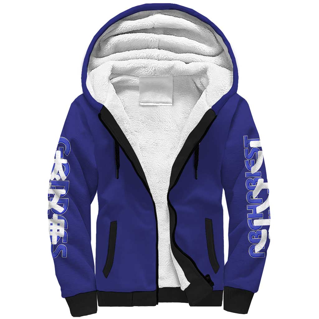 Aqua Konosuba Streetwear Sherpa Hoodie Anime Style - The Mazicc