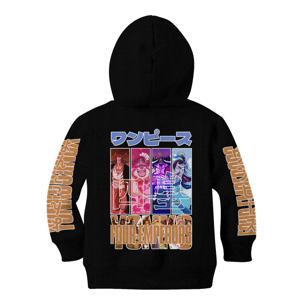 Old Generation Yonko One Piece Kid Hoodie Anime Style