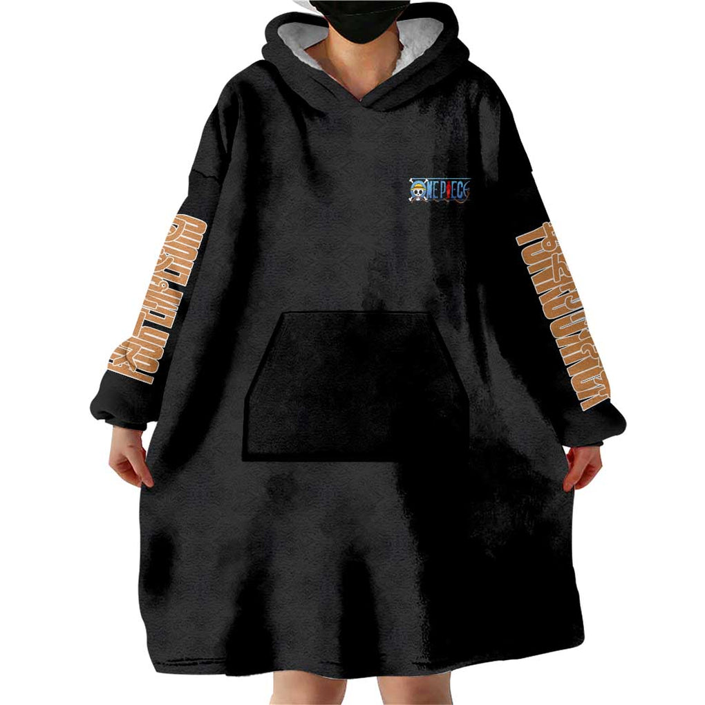 Old Generation Yonko One Piece Wearable Blanket Hoodie Anime Style
