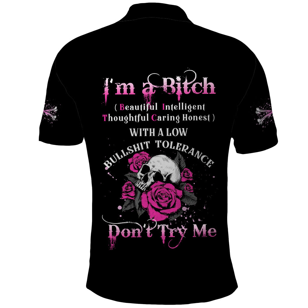 im-a-b-dont-try-me-rose-skull-polo-shirt