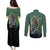 Roronoa Zoro Mix Manga - One Piece Couples Matching Puletasi and Long Sleeve Button Shirt Anime Style