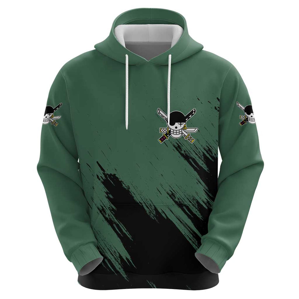 Roronoa Zoro Mix Manga - One Piece Hoodie Anime Style