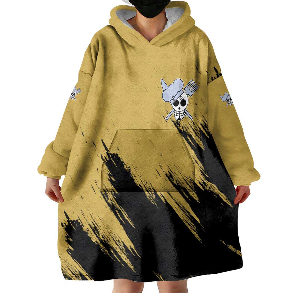 Sanji Mix Manga - One Piece Wearable Blanket Hoodie Anime Style