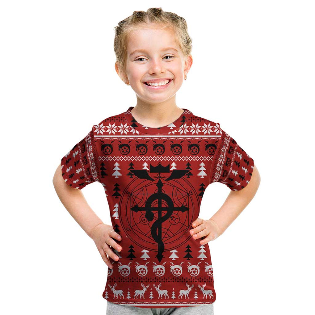 Fullmetal Alchemist - Fullmetal Alchemist Kid T Shirt Anime Mix Christmas Style