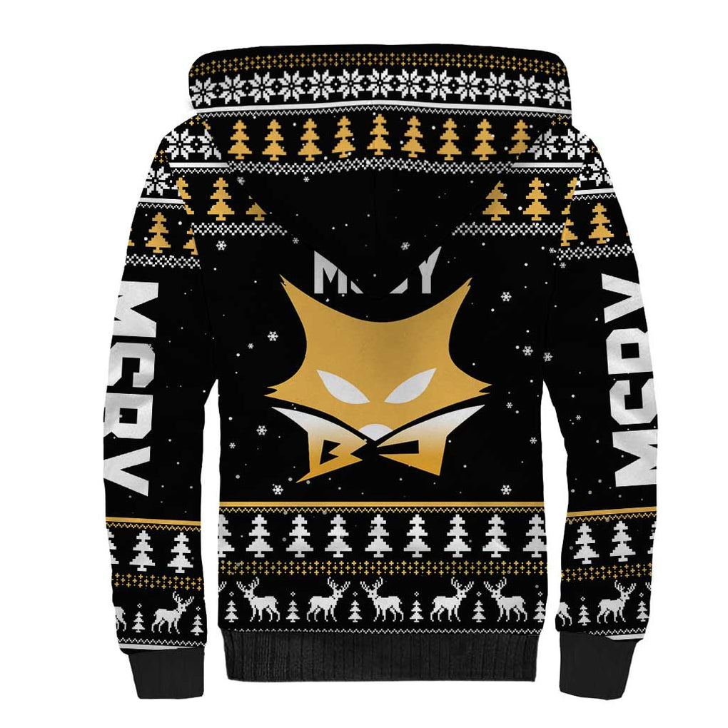 MSBY - MSBY Black Jackal Sherpa Hoodie Anime Mix Christmas Style