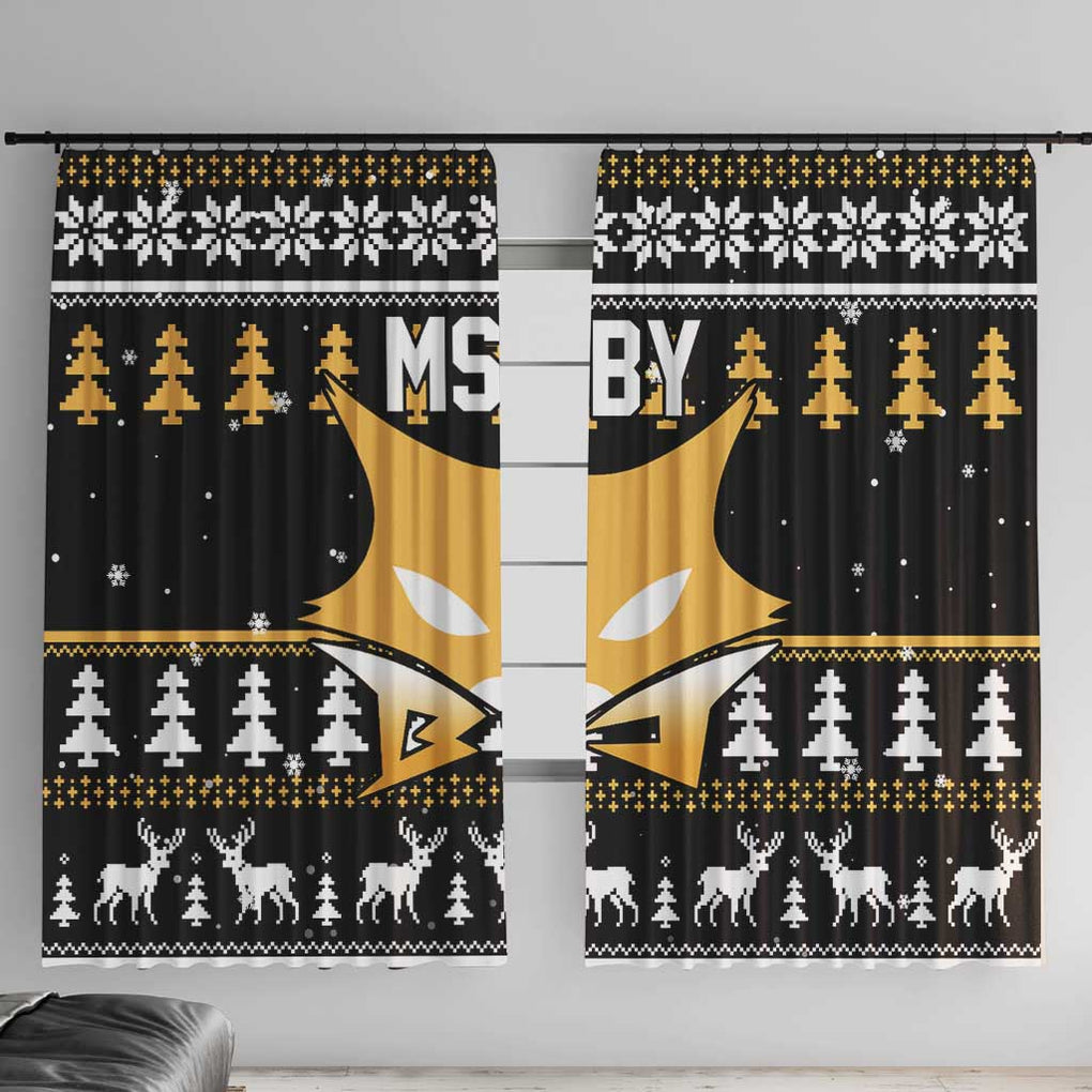 MSBY - MSBY Black Jackal Window Curtain Anime Mix Christmas Style