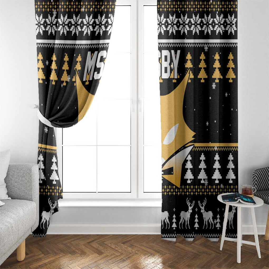 MSBY - MSBY Black Jackal Window Curtain Anime Mix Christmas Style