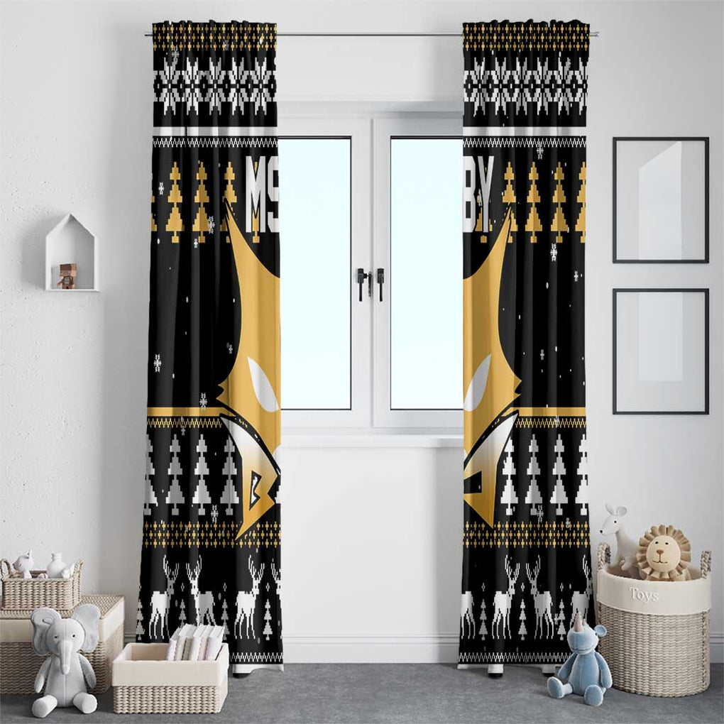 MSBY - MSBY Black Jackal Window Curtain Anime Mix Christmas Style
