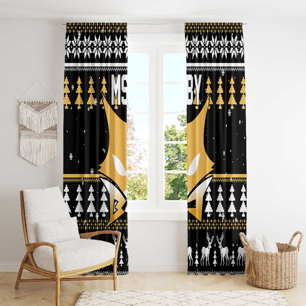 MSBY - MSBY Black Jackal Window Curtain Anime Mix Christmas Style