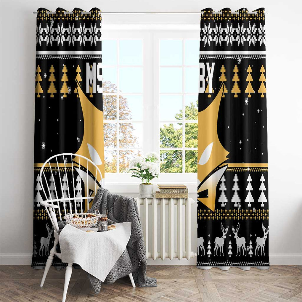 MSBY - MSBY Black Jackal Window Curtain Anime Mix Christmas Style