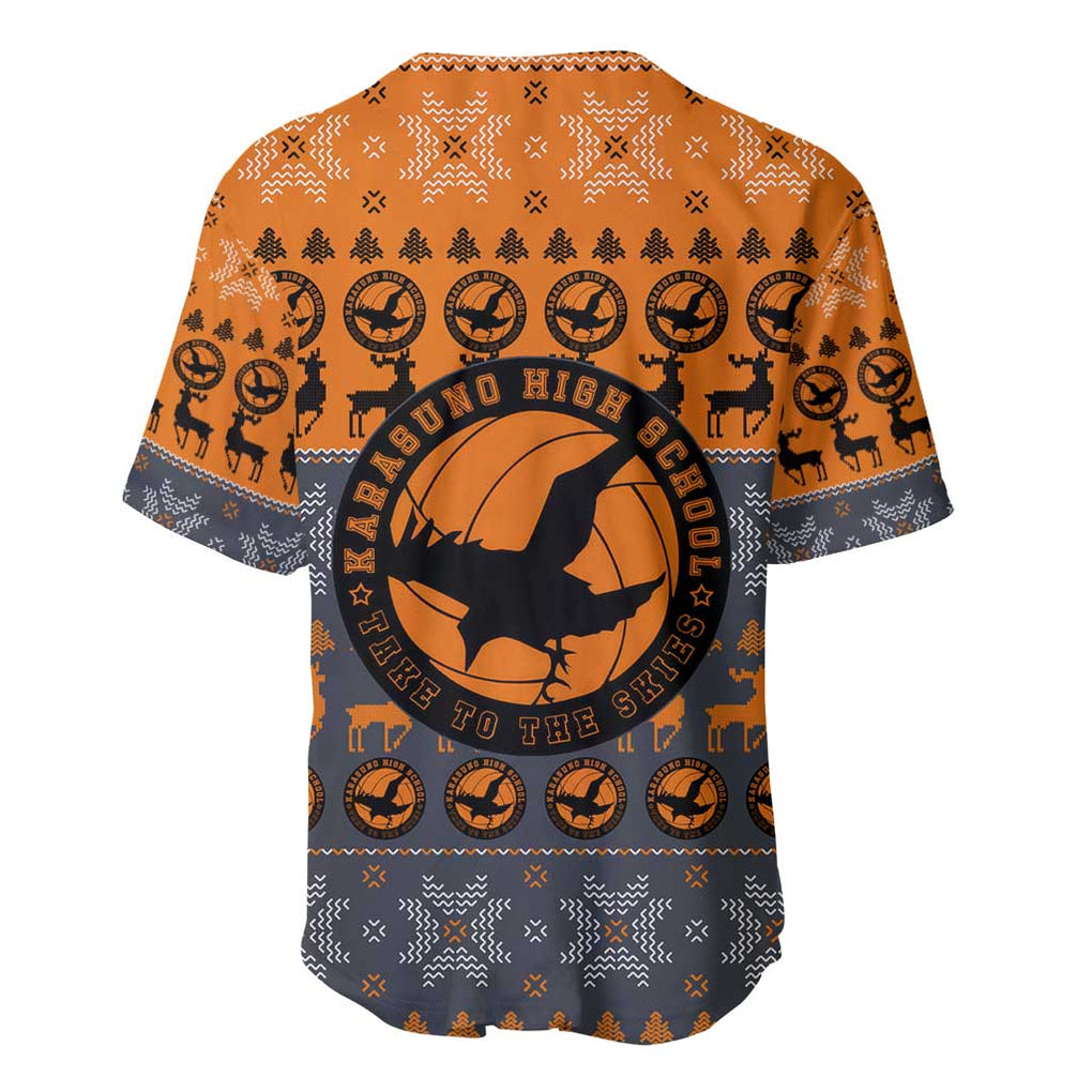Karasuno - Haikyuu Baseball Jersey Anime Mix Christmas Style
