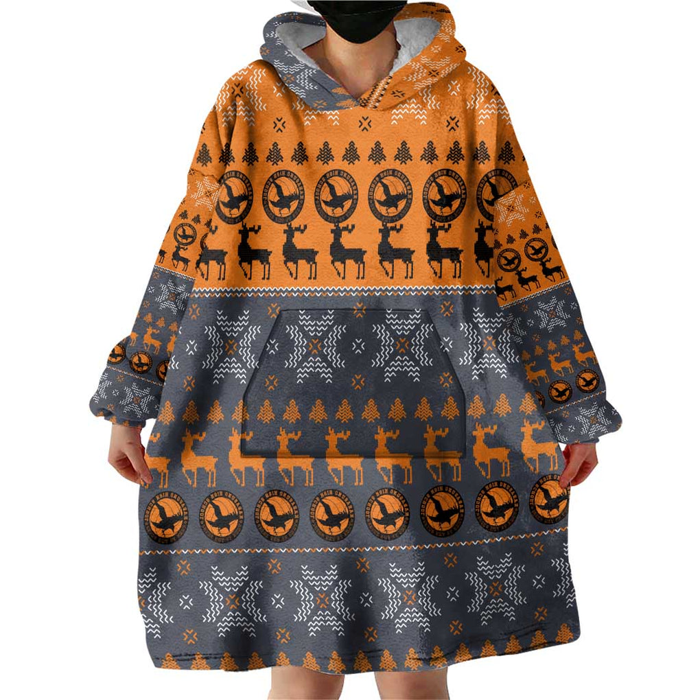 Karasuno - Haikyuu Wearable Blanket Hoodie Anime Mix Christmas Style