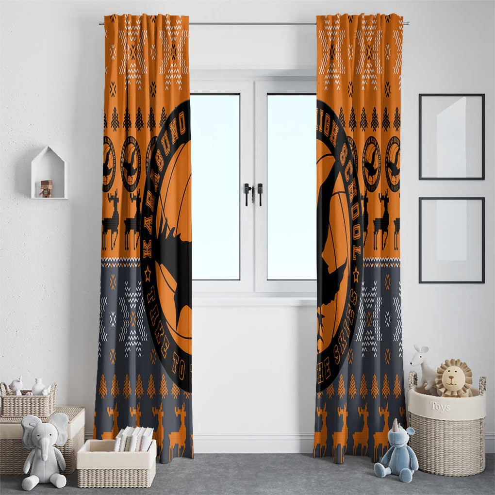 Karasuno - Haikyuu Window Curtain Anime Mix Christmas Style