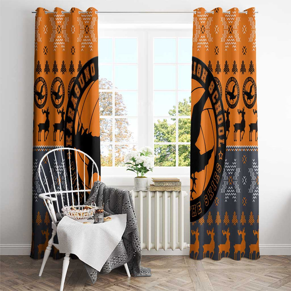 Karasuno - Haikyuu Window Curtain Anime Mix Christmas Style