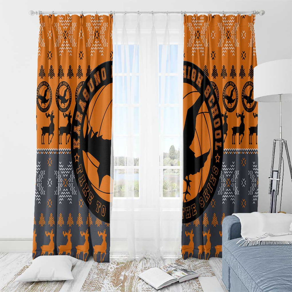 Karasuno - Haikyuu Window Curtain Anime Mix Christmas Style