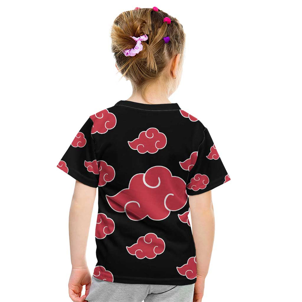 Akatsuki Uniform - Naruto Kid T Shirt Anime Style