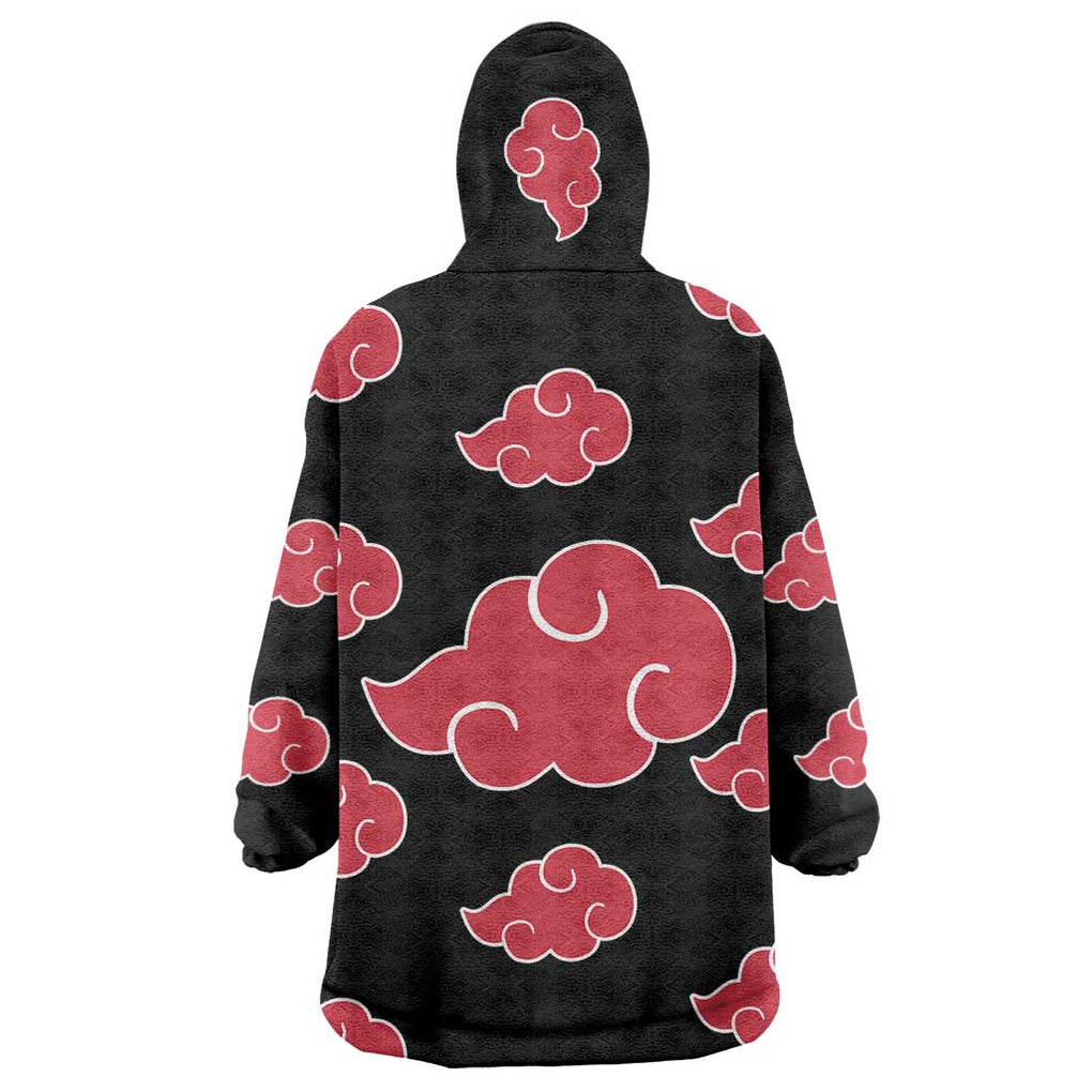 Akatsuki Uniform - Naruto Wearable Blanket Hoodie Anime Style