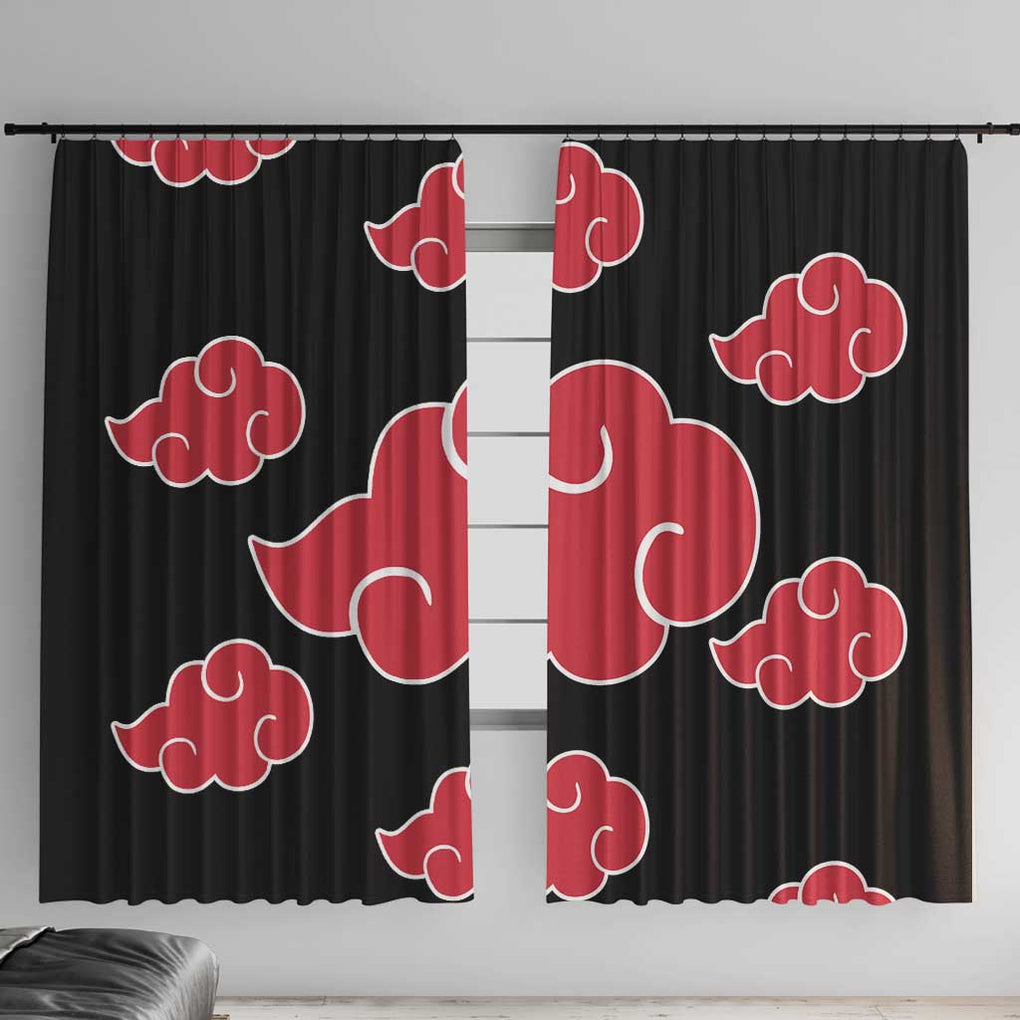 Akatsuki Uniform - Naruto Window Curtain Anime Style