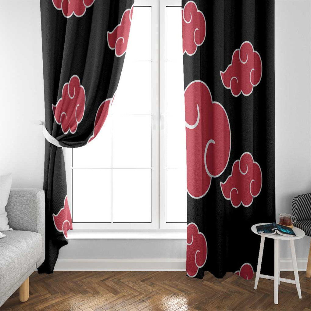 Akatsuki Uniform - Naruto Window Curtain Anime Style