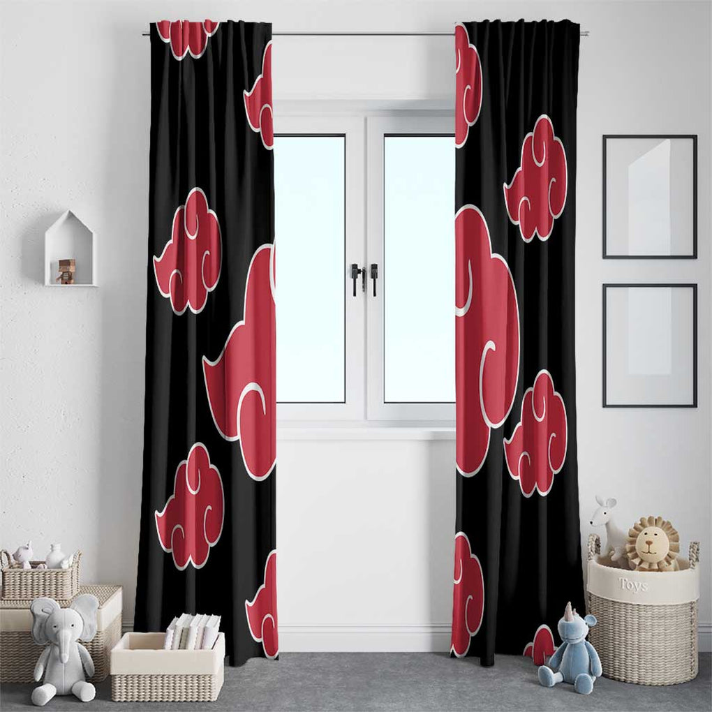 Akatsuki Uniform - Naruto Window Curtain Anime Style