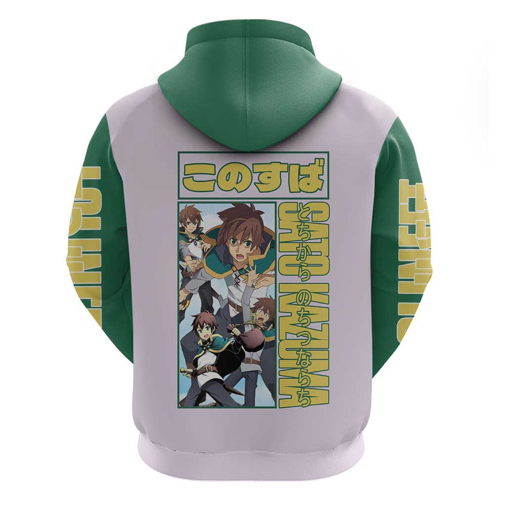 Sato Kazuma Konosuba Hoodie Anime Style