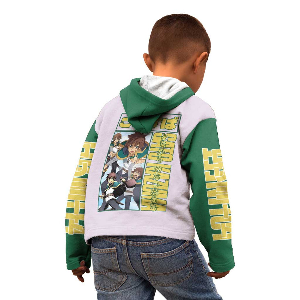 Sato Kazuma Konosuba Kid Hoodie Anime Style