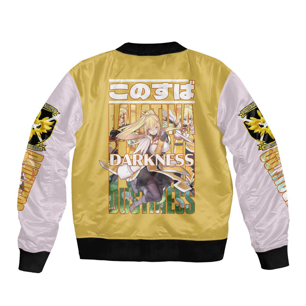 Darkness Konosuba Bomber Jacket Anime Style