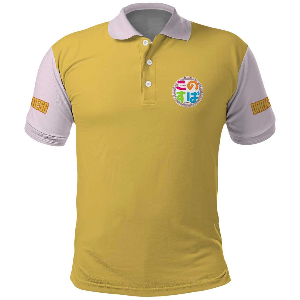 Darkness Konosuba Polo Shirt Anime Style