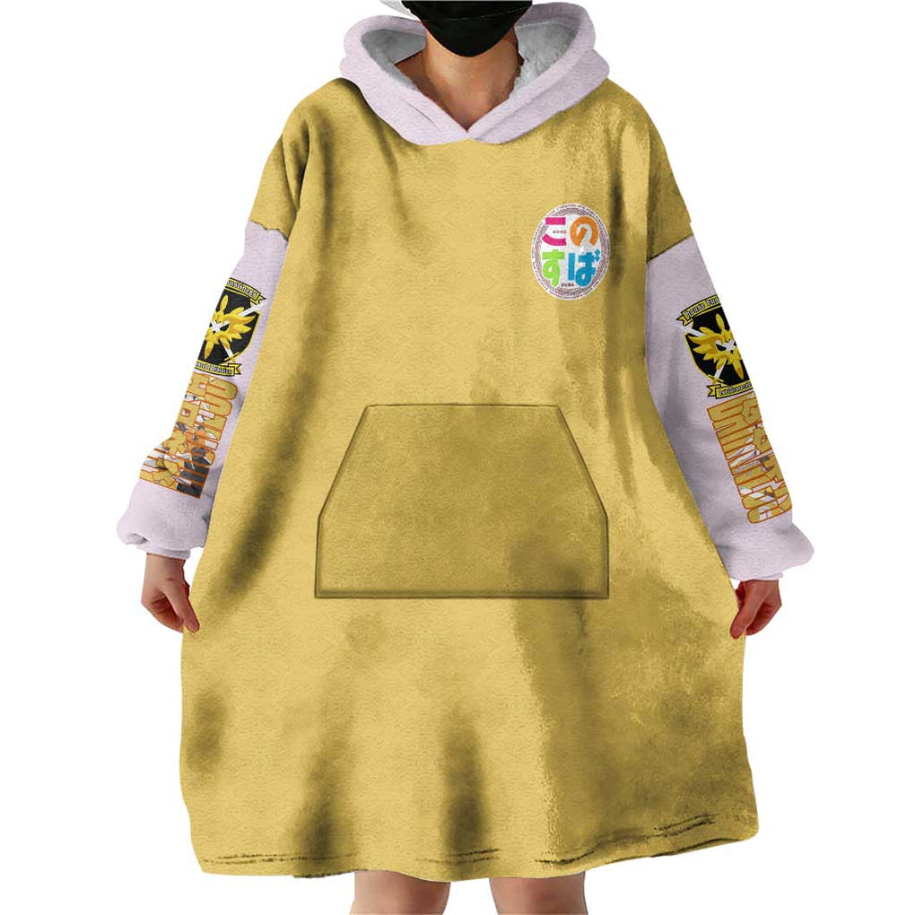 Darkness Konosuba Wearable Blanket Hoodie Anime Style