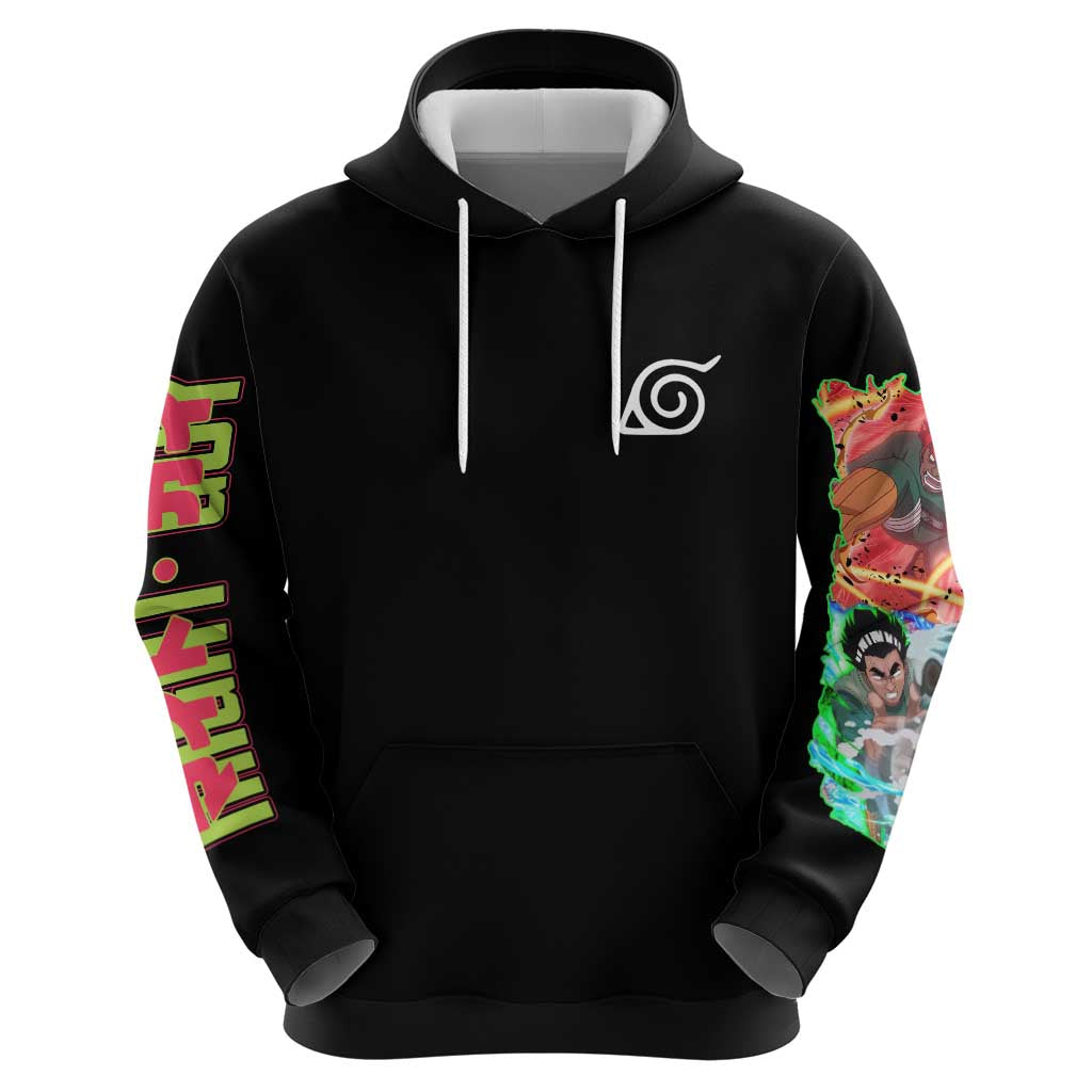 Might Guy V2 Naruto Hoodie Japan Anime Style - The Mazicc