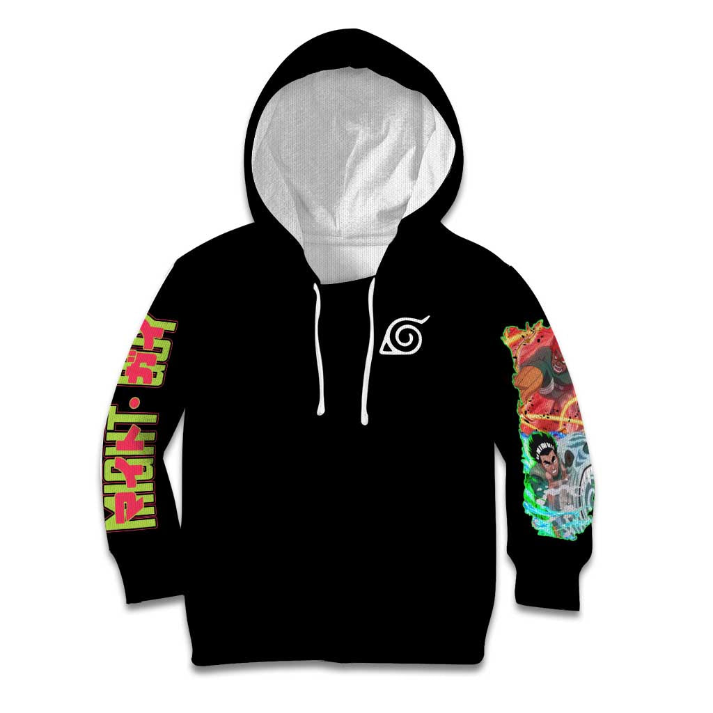Might Guy V2 Naruto Kid Hoodie Japan Anime Style - The Mazicc