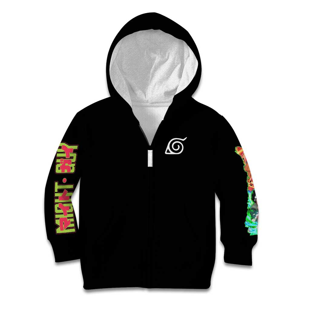 Might Guy V2 Naruto Kid Hoodie Japan Anime Style - The Mazicc