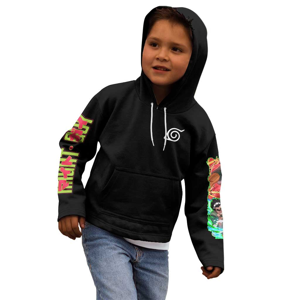 Might Guy V2 Naruto Kid Hoodie Japan Anime Style - The Mazicc