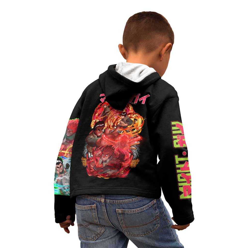 Might Guy V2 Naruto Kid Hoodie Japan Anime Style - The Mazicc