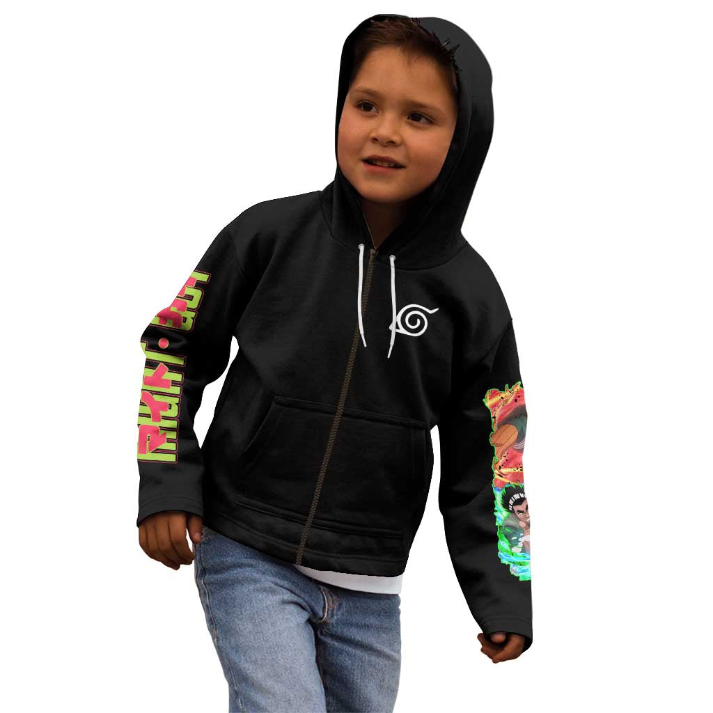 Might Guy V2 Naruto Kid Hoodie Japan Anime Style - The Mazicc