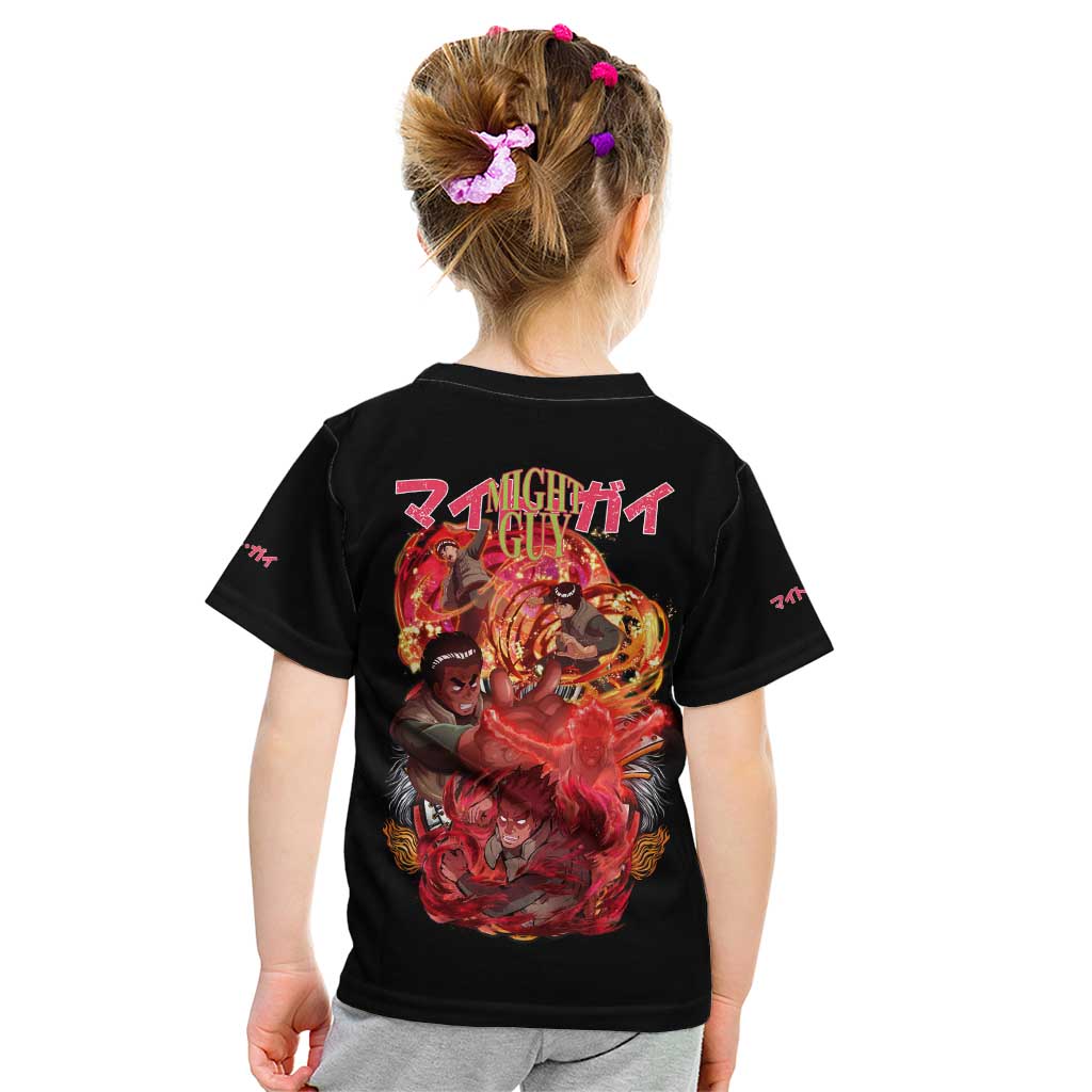Might Guy V2 Naruto Kid T Shirt Japan Anime Style - The Mazicc