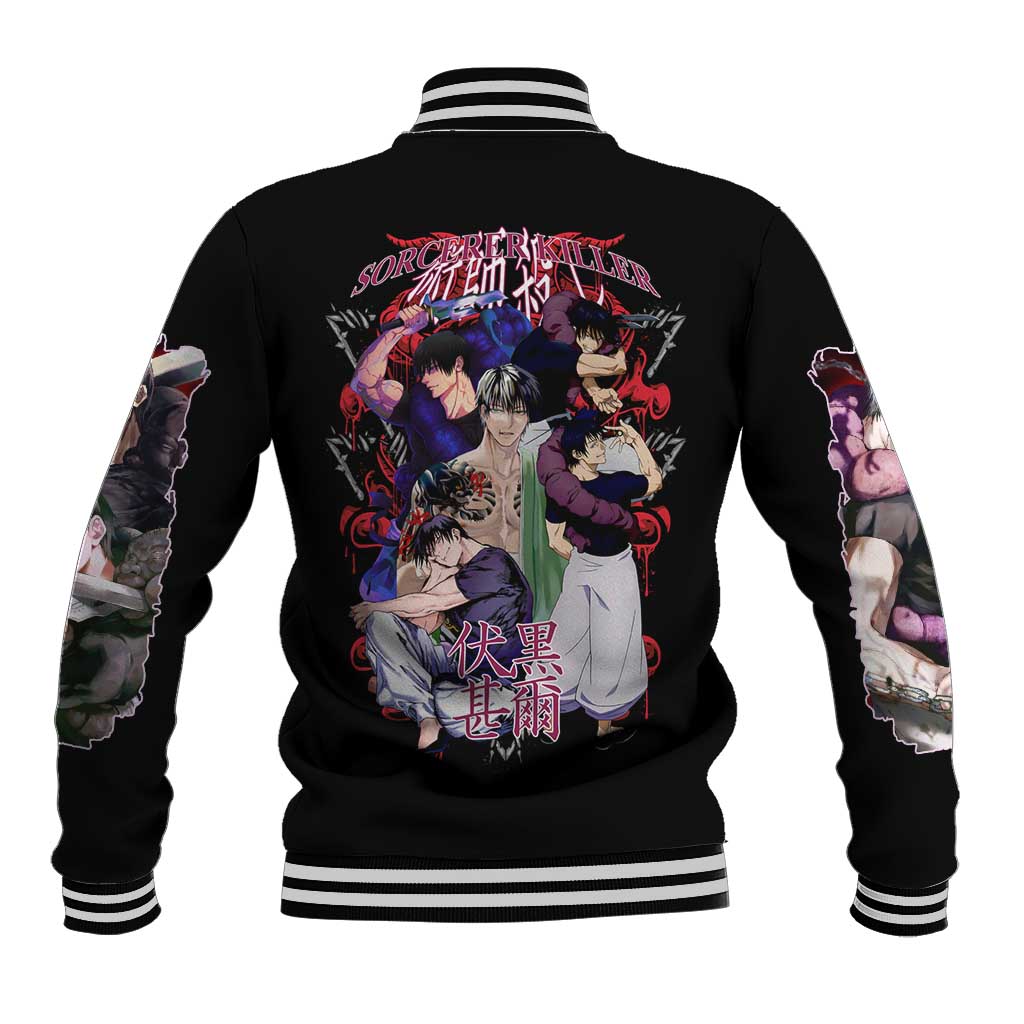 Fushiguro Toji V2 Jujutsu Kaisen Baseball Jacket Japan Anime Style - The Mazicc