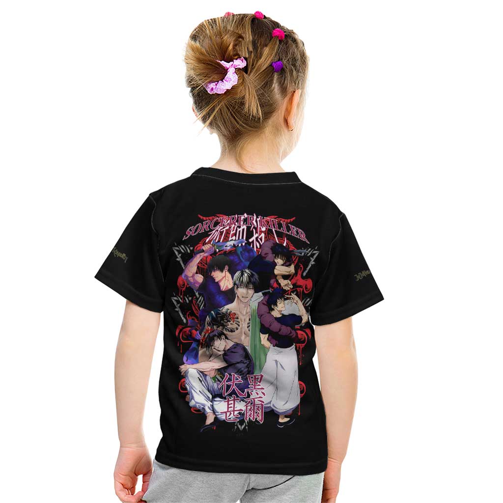 Fushiguro Toji V2 Jujutsu Kaisen Kid T Shirt Japan Anime Style - The Mazicc