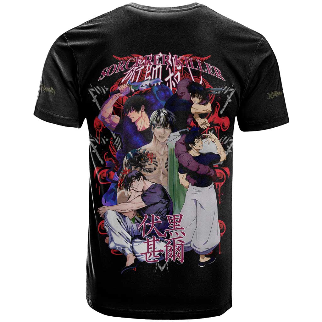 Fushiguro Toji V2 Jujutsu Kaisen T Shirt Japan Anime Style - The Mazicc