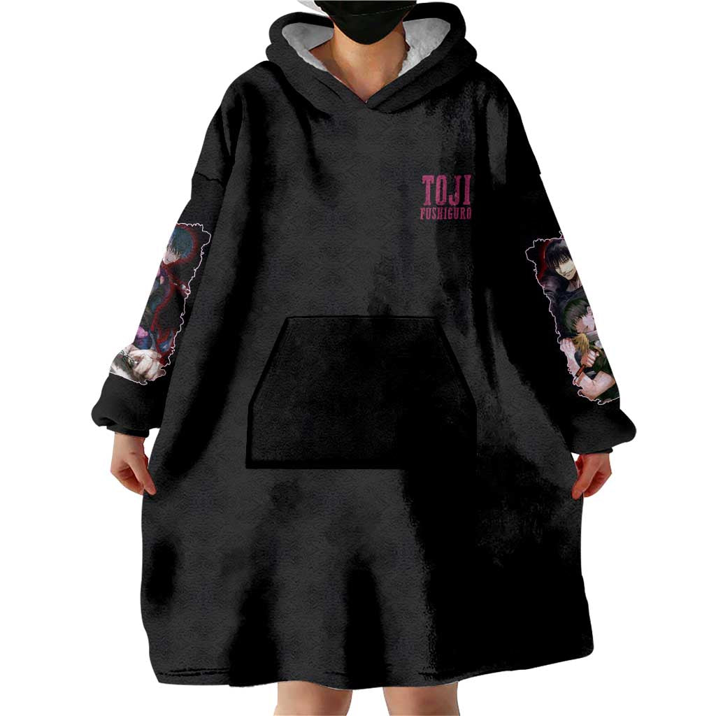 Fushiguro Toji V2 Jujutsu Kaisen Wearable Blanket Hoodie Japan Anime Style - The Mazicc