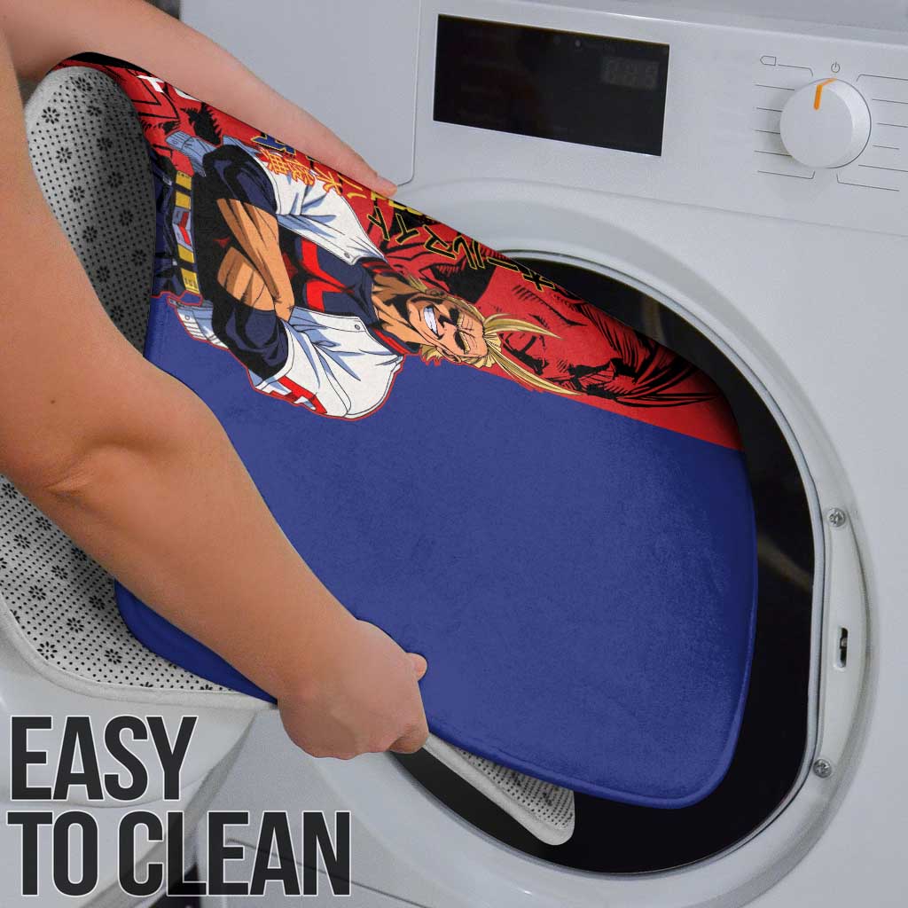 All Might My Hero Academia Bathroom Set Red and Blue Theme - The Mazicc