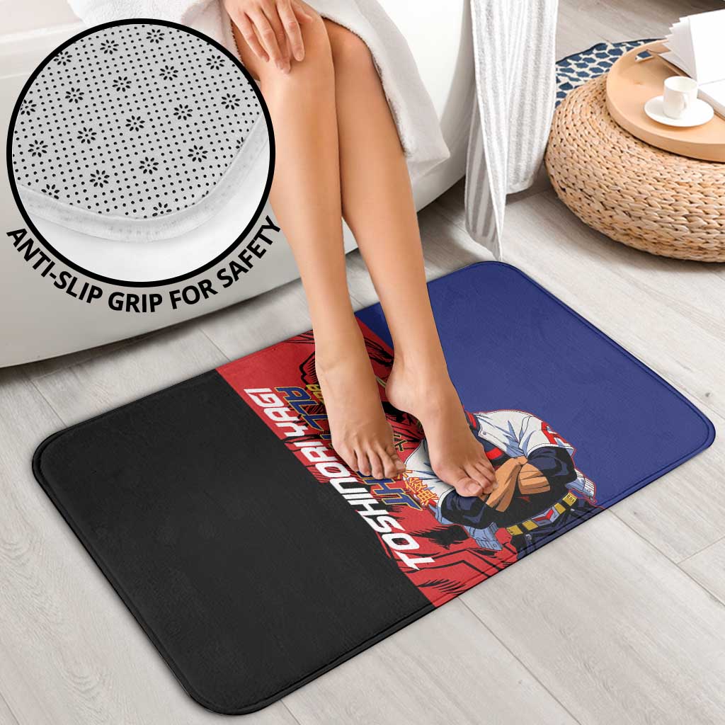 All Might My Hero Academia Bathroom Set Red and Blue Theme - The Mazicc