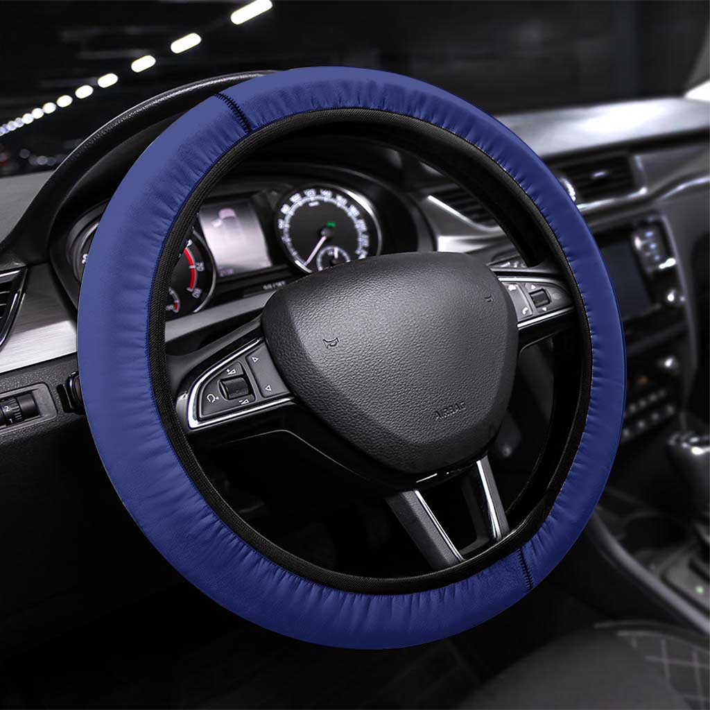All Might My Hero Academia Steering Wheel Cover Red and Blue Theme - The Mazicc