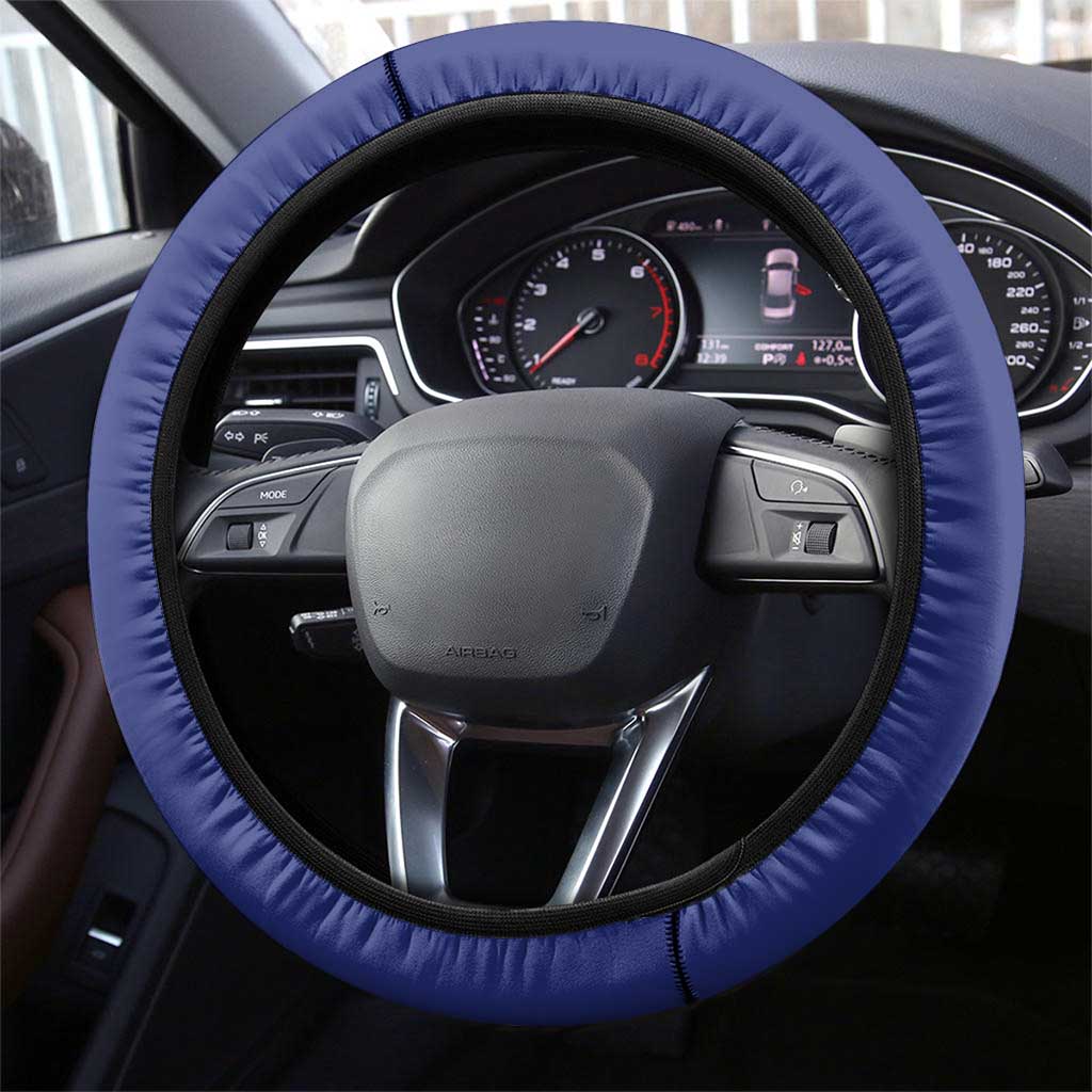 All Might My Hero Academia Steering Wheel Cover Red and Blue Theme - The Mazicc
